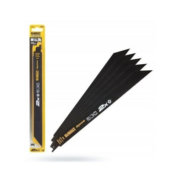 DEWALT Сабельная пила по металлу 305мм БИМ /5 шт.  DT2409L-QZ