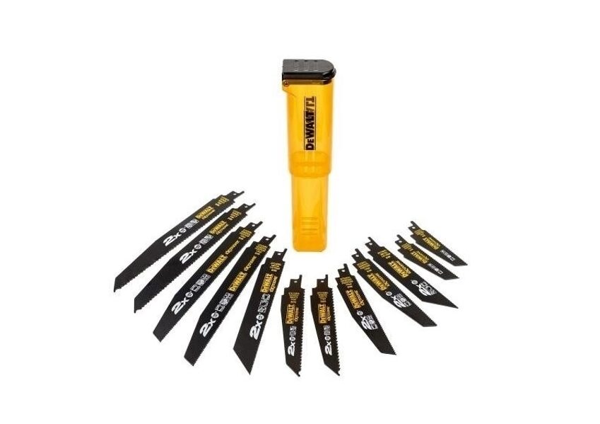 DEWALT Набор полотен для лобзика EXTREME 12 шт. DT2441L-QZ