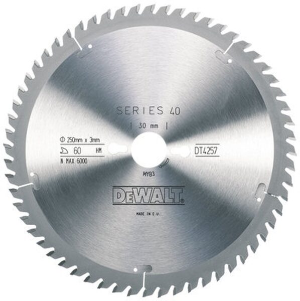 ЦИРКУЛЯРНАЯ ПИЛА DEWALT.250x30mmx30z DT4226-QZ