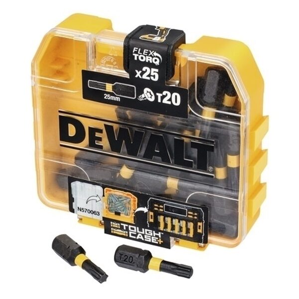 НАКОНЕЧНИКИ DEWALT T20x25/25 шт. DT70557T-QZ