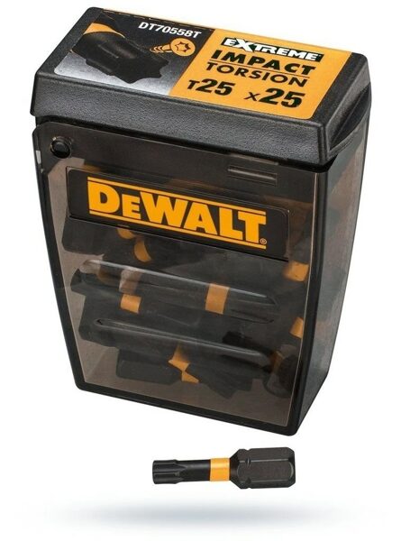 НАСАДКИ DEWALT T25x25/25шт. DT70558T-QZ