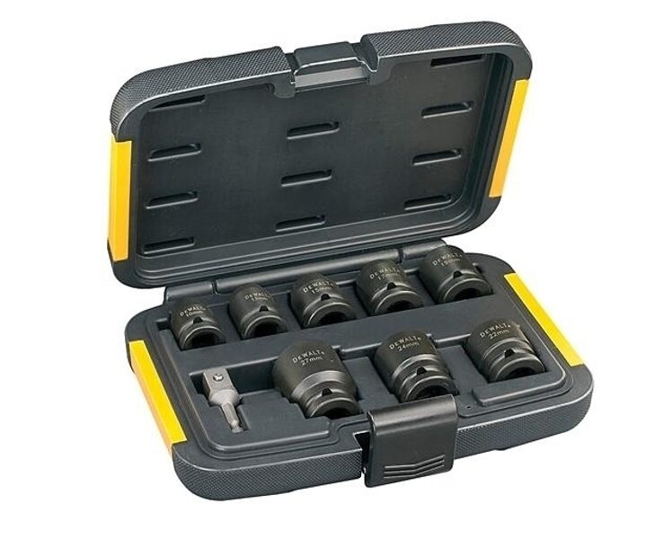 DEWALT Triecienmuciņu komplekts 1/2" 9 gab. DT7507-QZ