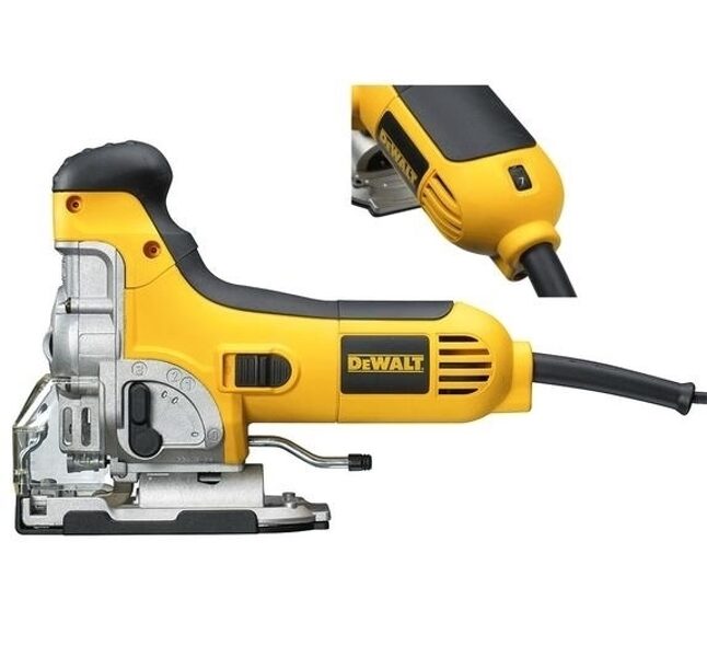 DEWALT finierzāģis 701W DW333K-QS