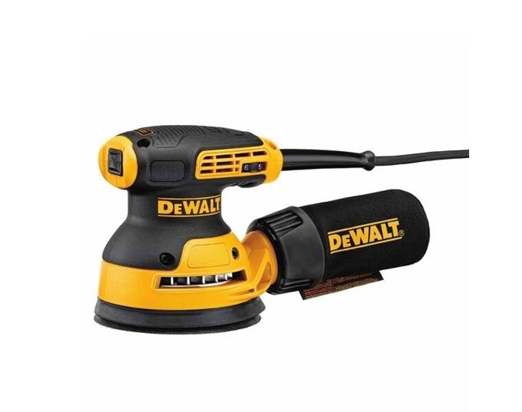 DEWALT Эксцентриковая шлифовальная машина 125мм 280Вт DWE6423-QS 5035048553954