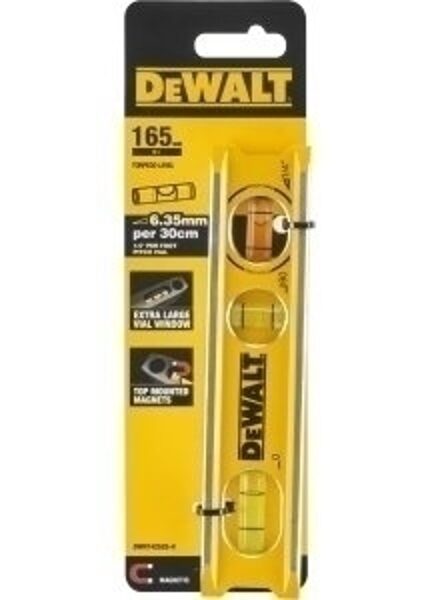 Magnētisks līmeņrādis DeWalt DWHT42525-0 165 mm