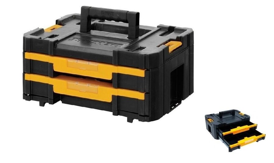 ЯЩИК ДЛЯ ИНСТРУМЕНТОВ DEWALT TSTAK IV - 2 ЯЩИКА DWST1-70706 3253561707063