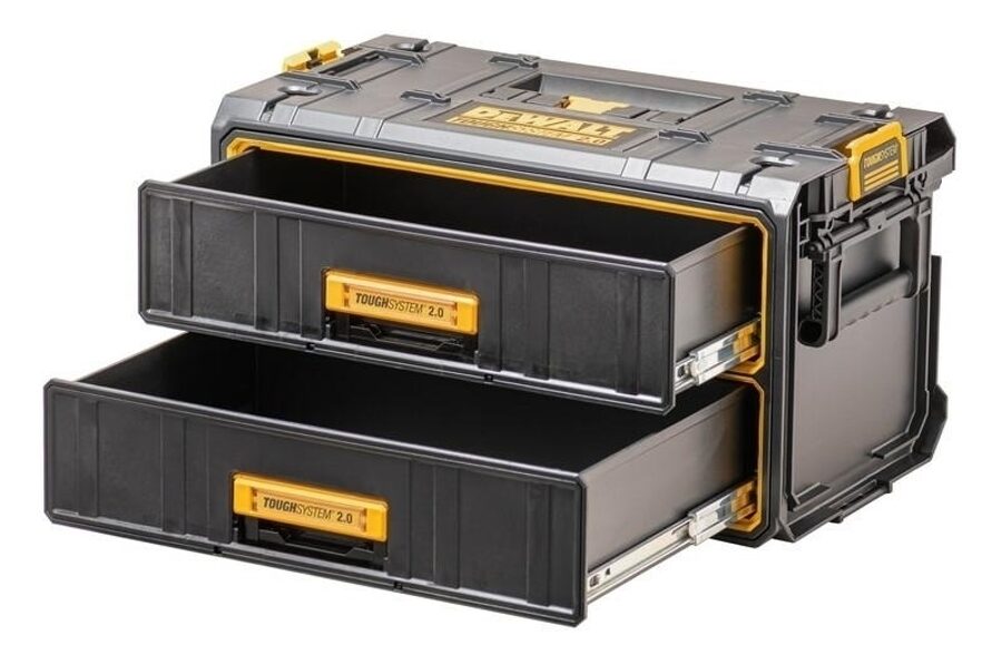 Ящик для инструментов DEWALT с двумя ящиками TOUGHSYSTEM 2.0 535x330x305 мм DWST83529-1