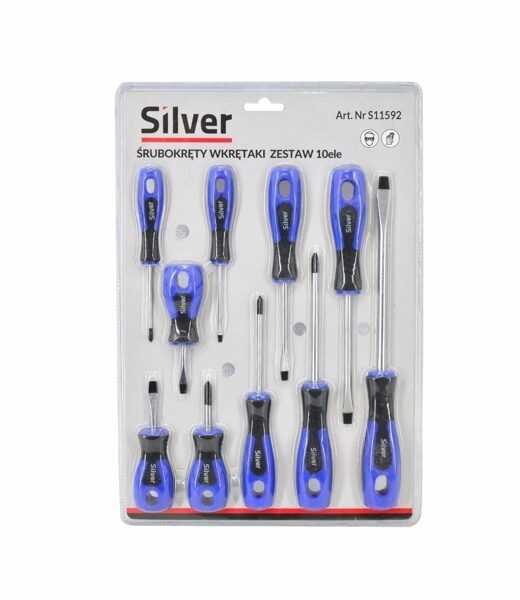 Отвертки SILVER 10 шт. 11592 5907589366587