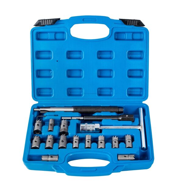 SILVER ФРЕЗЫ ДЛЯ ФОРСУНОК 17шт 11612