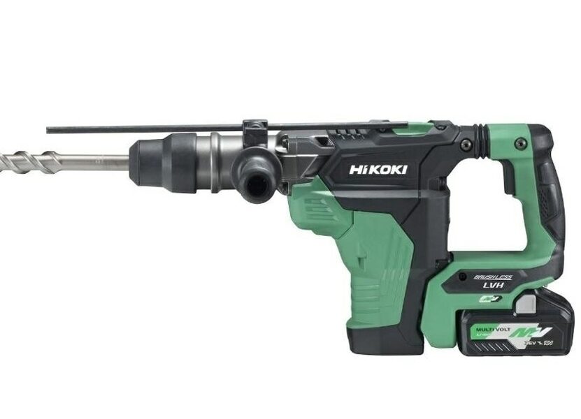 HIKOKI SDS-MAX Аккумуляторный перфоратор 36V DH36DMAWAZ 8,5J 2x8,0 / 4,0Ah MULTIVOLT