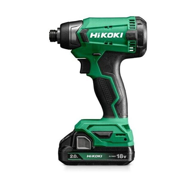 HIKOKI УДАРНЫЙ ШУРУПОВЕРТ 18В 140Нм 2x2.0Ач CASE WH18DAWCZ