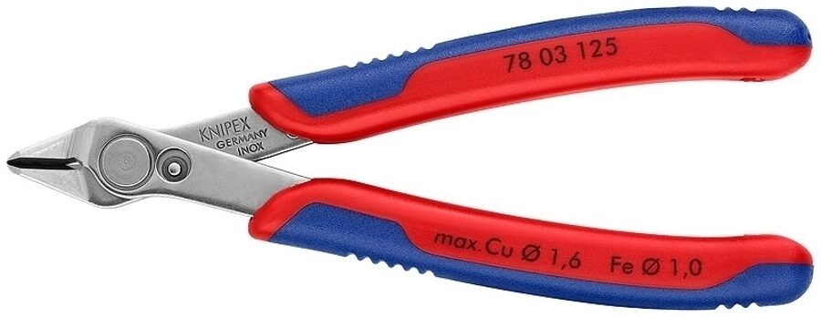 ЩИПЦЫ ДЛЯ ЭЛЕКТРОНИКИ KNIPEX 125 мм 7803125