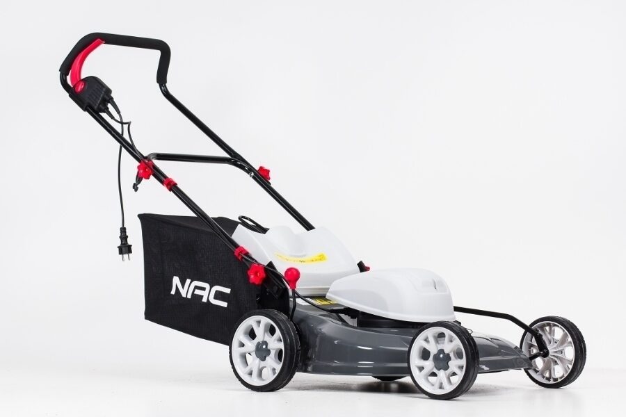 ЭЛЕКТРИЧЕСКАЯ ГАЗОНОКОСИЛКА 1800ВТ 46см МЕТАЛЛИЧЕСКИЙ КОРПУС ИНДУКЦИОННЫЙ ДВИГАТЕЛЬ LE18-46-SI-G