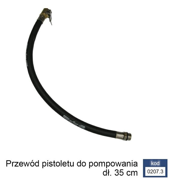Шланг для накачивания 35см ADLER 0207.3