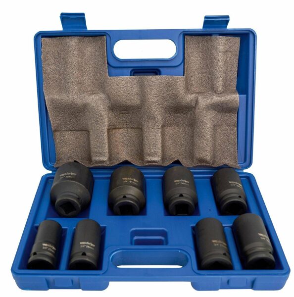 УДАРНЫЕ ГОЛОВКИ ADLER 3/4"8шт. 3510.93