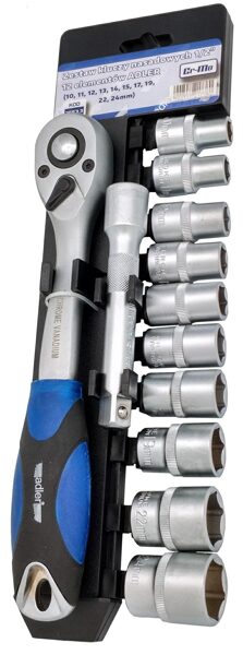 ADLER SOCET SET 1/2" 12 GAB 3553.3