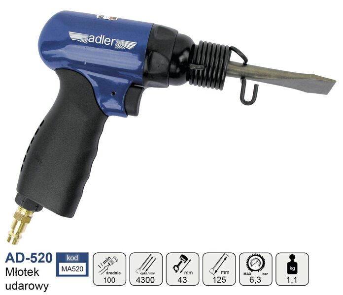 АДЛЕР ПНЕВМАТИЧЕСКИЙ МОЛОТ AD-520 MA520