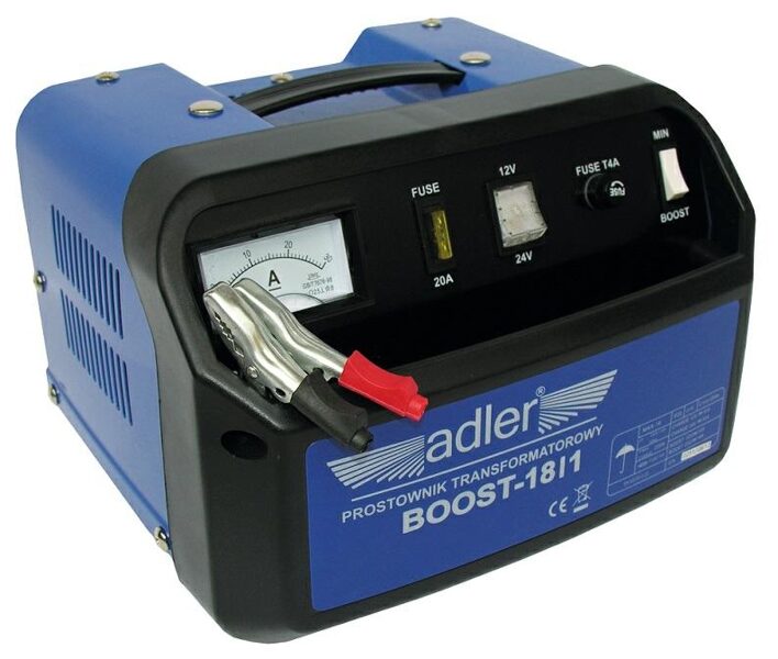 ADLER устройство для зарядки аккумуляторов 12/24В BOOST-18/1 570.018/1