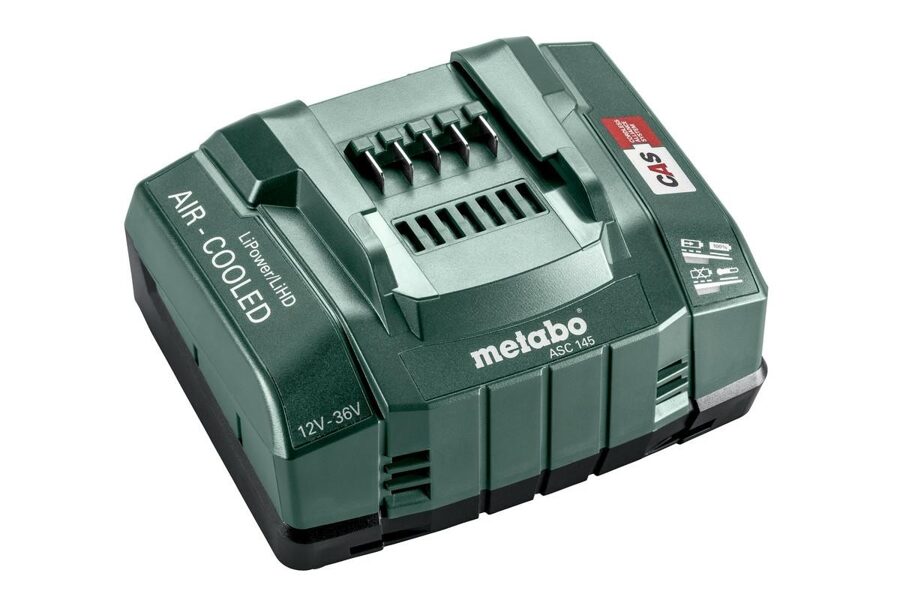 Metabo Akumulatora lādētājs ASC145 12-36 V, Aircooled 627378000