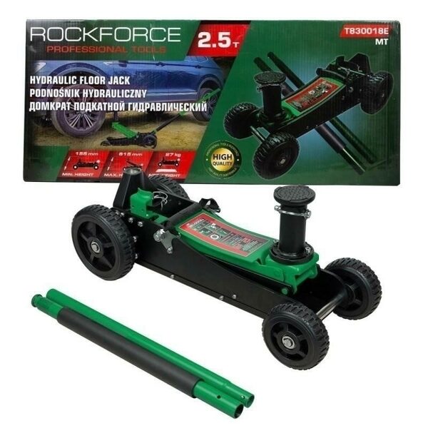 ДОМКРАТ ROCKFORCE "FROG" 2.5T 155-615 мм RF-T830018E