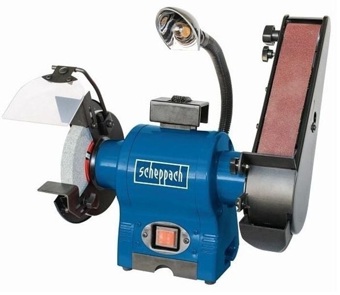 НАСТОЛЬНАЯ ШЛИФОВАЛЬНАЯ МАШИНА SCHEPPACH BGS700 ДИСК 150 мм + ЛЕНТА 50 x 686 мм SCH4903303901