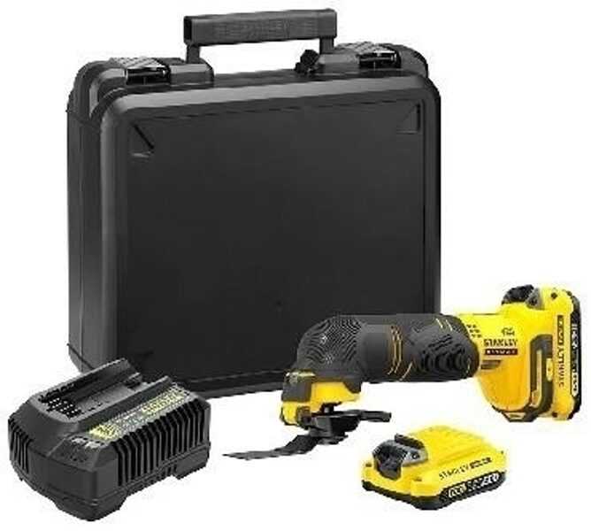 Мультитул Stanley SFMCE500D2K-QW; 20 В; Аккумулятор 2x2,0 Ач.