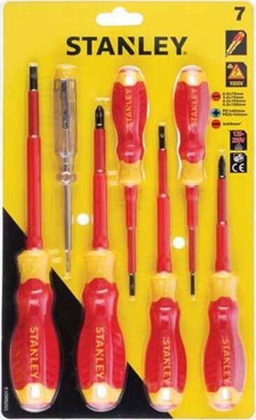 STANLEY Набор отверток для электриков FatMax VDE 7 шт. STHT60031-0 3253560600310