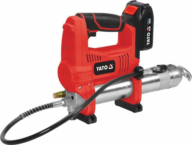 Аккумуляторный шприц для смазки 18В 620 БАР БЕЗ АККУМУЛЯТОРА И ЗАРЯДНОГО УСТРОЙСТВА YT-07021 YATO 5906083079436 