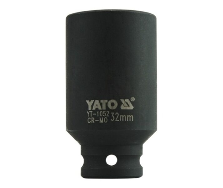 YATO ГОЛОВКА ШЕСТИГРАННАЯ УДАРНАЯ 1/2" УДЛЕНЕННАЯ 32 мм YT-1052 5906083910524