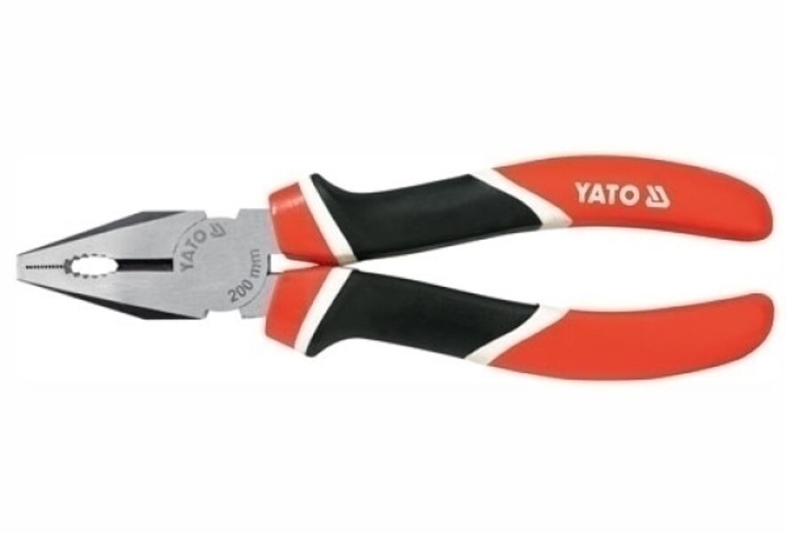 Профессиональные универсальные плоскогубцы Yato 180мм Cr-V YT-1941