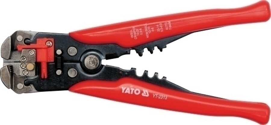 Многофункциональный инструмент для снятия изоляции 205мм 0,2-6,0мм. YT-2313