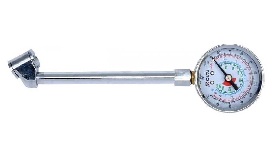 YATO TRUCK MANOMETER 15BAR YT-24301 5906083243011