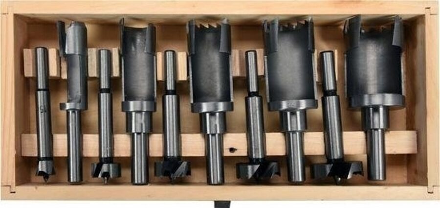 YATO SET OF FLEECERS-WOOD STRUCTURES 15-35mm 10pcs.  YT-33837 5906083058103