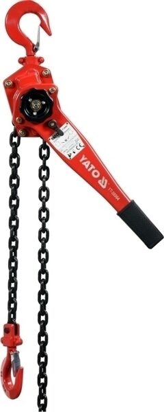 Цепная рычажная таль Yato 1,5 TONY 1,5m YT-58964