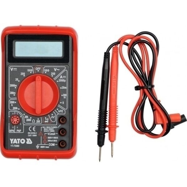УНИВЕРСАЛЬНЫЙ ЦИФРОВОЙ МУЛЬТИМЕТР YATO YT-73080