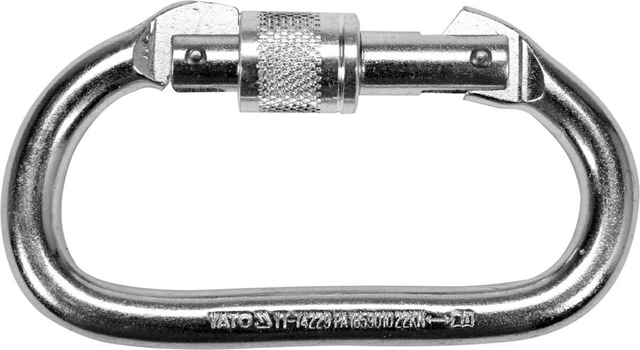 КАРАБИН YATO ДЛЯ РЕМНЯ БЕЗОПАСНОСТИ 115 x 55 мм YT-74229 5906083024061