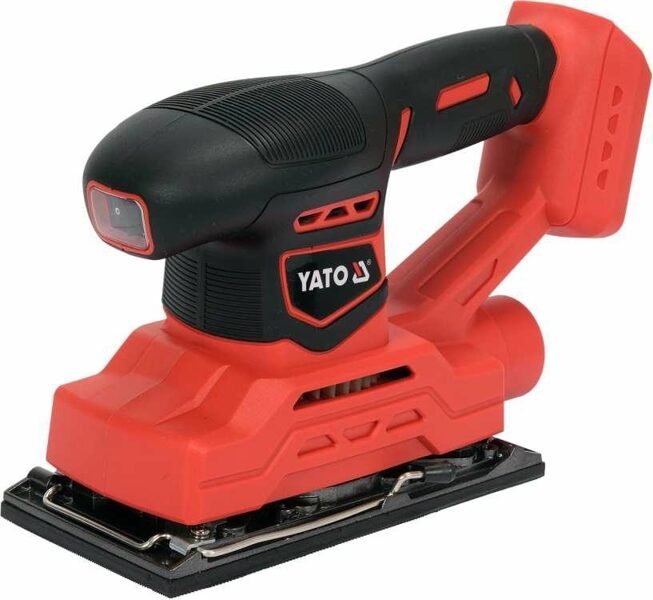 Аккумуляторная орбитальная шлифовальная машина YATO 18 В, 90x187 мм, БЕЗ АККУМУЛЯТОРА И ЗАРЯДНОГО УСТРОЙСТВА YT-82751