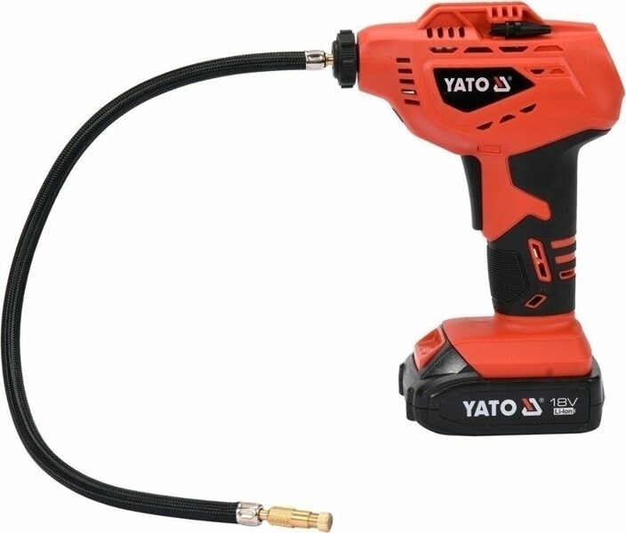 КОМПРЕССОР YATO / COMPRESSOR MINI 18V БЕЗ АККУМУЛЯТОРА И ЗАРЯДНОГО УСТРОЙСТВА YT-82895