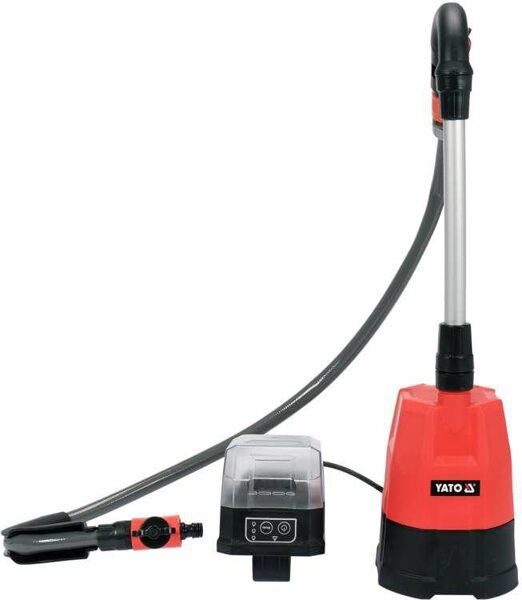 ПОГРУЖНОЙ НАСОС YATO 18V ДЛЯ ДОЖДЕВОЙ ВОДЫ БЕЗ АККУМУЛЯТОРА И ЗАРЯДНОГО УСТРОЙСТВА YT-85281