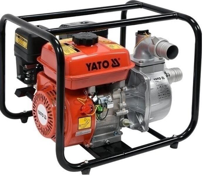 Бензиновый насос для воды YATO 2" 5.9HP 36м3/ч YT-85401