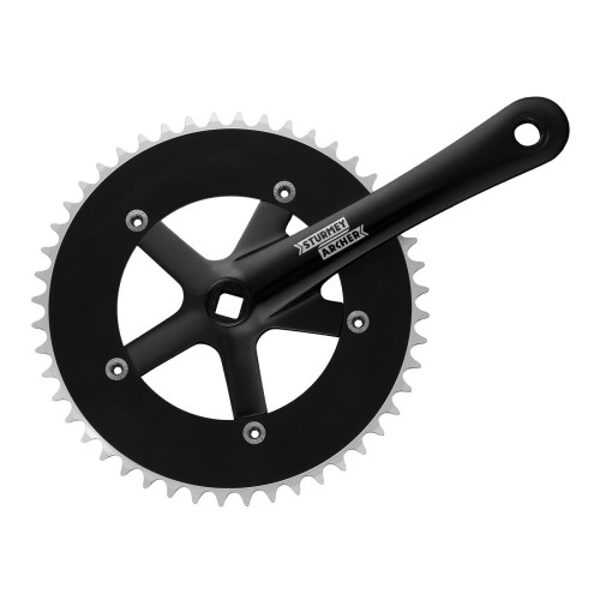 Блок передних звездSturmey-Archer 170mm 1-speed black-46T CHWH134