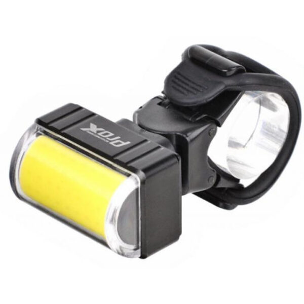 Передняя лампа ProX Zeta S COB LED 160Lm USB LAMF299