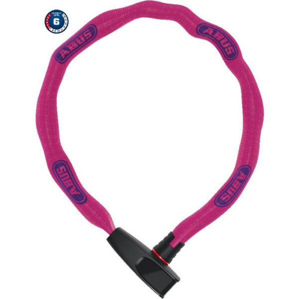 Замок Abus 6806K/85 NEON pink (square chain) LOCK366