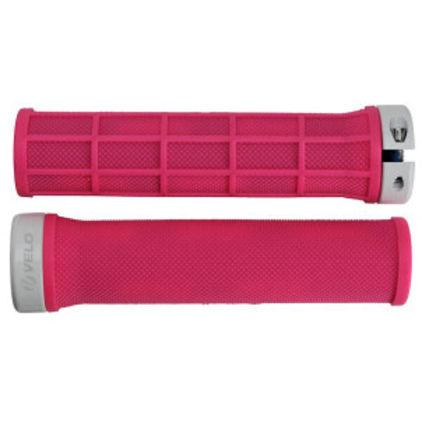 Ручки руля Velo ProX VLG-975A-11D2-L1 132mm Lock-on pink GRIP104