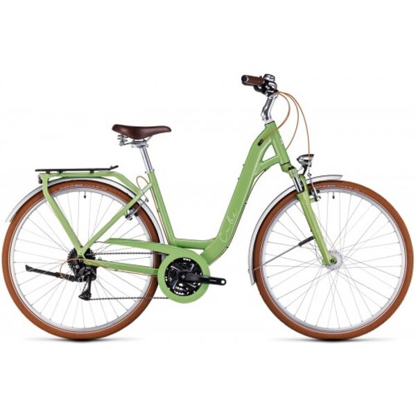 Велосипед Cube Ella Ride Easy Entry green'n'green 2023-49 cm / S 649250 - Easy Entry 49 cm - S