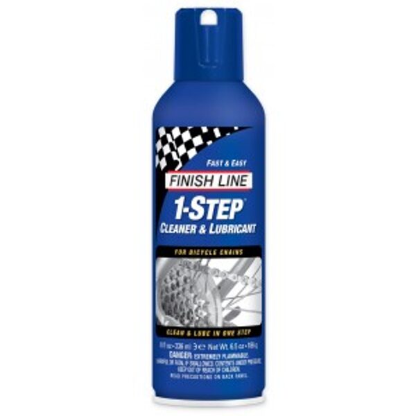 Очиститель/смазка цепи Finish Line 1-Step aerosol 236ml OILC133