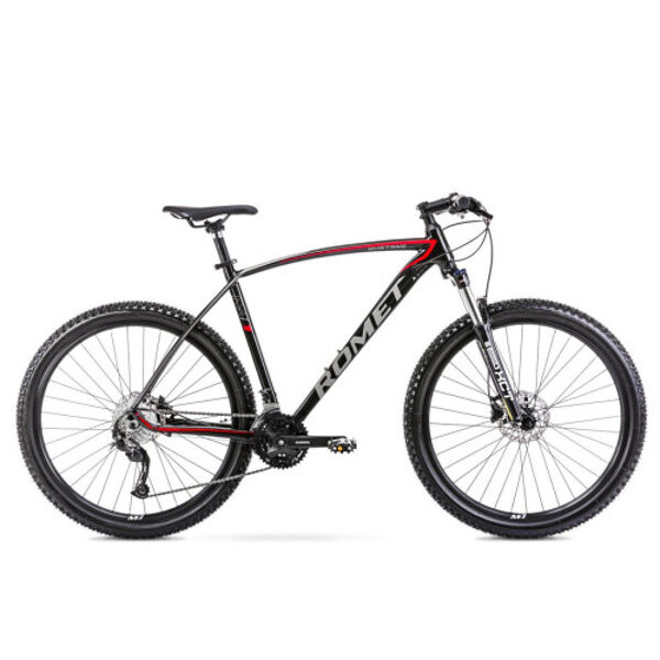 Велосипед Romet Mustang M7.1 27.5" LTD 27-speed 2022 black-red-21" / XL 22L27064