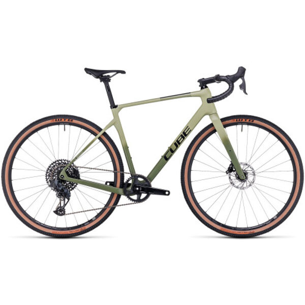 велосипед Cube Nuroad C:62 SLX olive'n'green 2023-53 cm / S 680320 - 53 cm - S