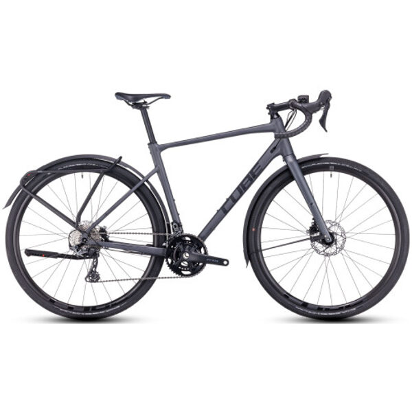 велосипед Cube Nuroad Race FE grey'n'black 2023-53 cm / S 680210 - 53 cm - S