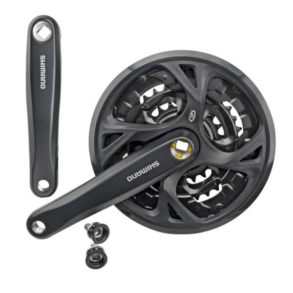 Блок передних звезд Shimano ALTUS FC-M371-44T 170MM 9-speed black-44X32X22T EFCM371C422CL